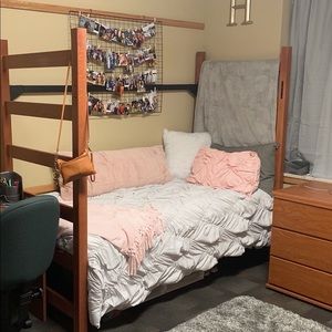 Pottery Barn Teen Twin XL Comforter Light Gray